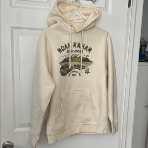 Noah Kahan 2023 Tour Cream Graphic Hoodie